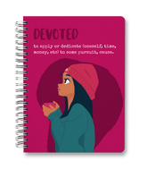 Devoted - Spiral Hardcover Journal